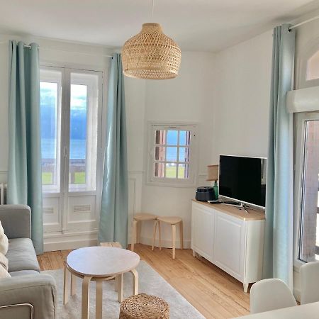 Bel Appartement Vue Mer Centre-Ville, Face Plage Dieppe Bagian luar foto