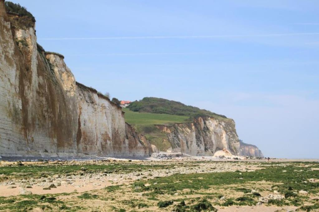 Bel Appartement Vue Mer Centre-Ville, Face Plage Dieppe Bagian luar foto