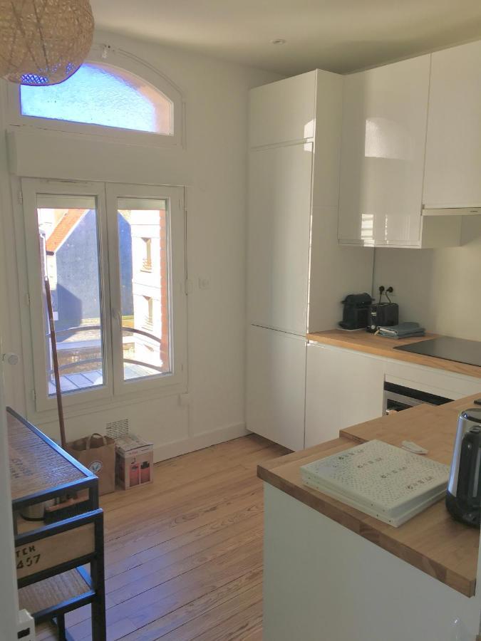 Bel Appartement Vue Mer Centre-Ville, Face Plage Dieppe Bagian luar foto